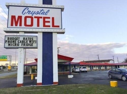 Crystal Motel Tulsa Buitenkant foto